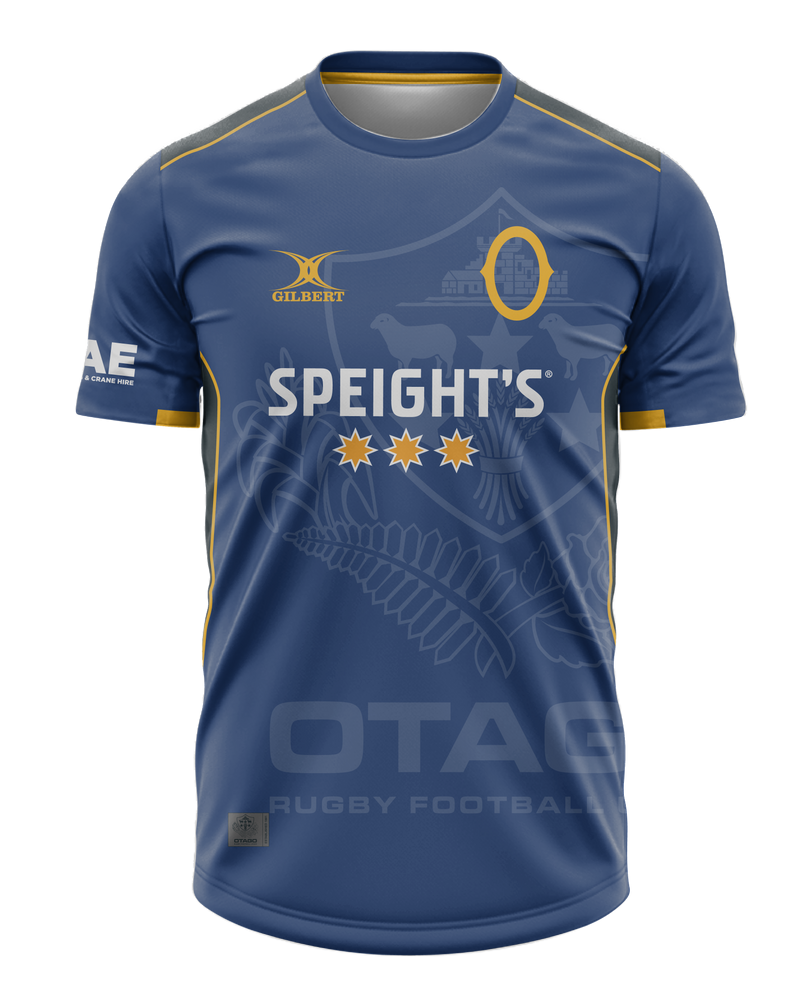 Gilbert Otago Rugby 24 Mens Replica Training Tee