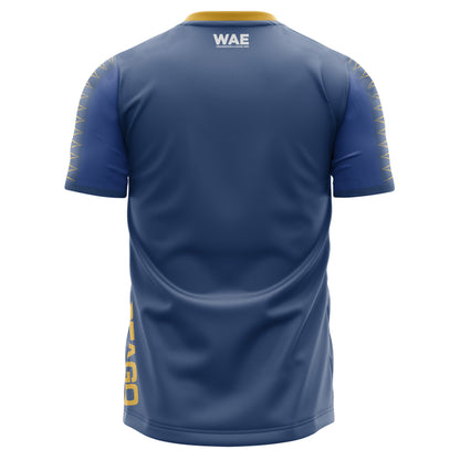 Gilbert Otago Rugby 25 Replica Captains Run Tee MENS