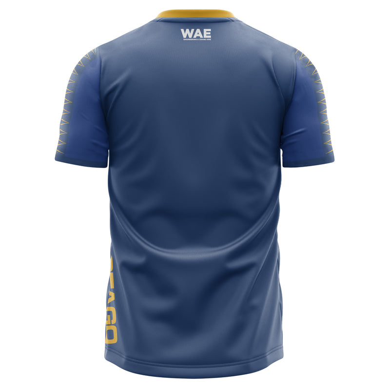 Gilbert Otago Rugby 25 Replica Captains Run Tee MENS