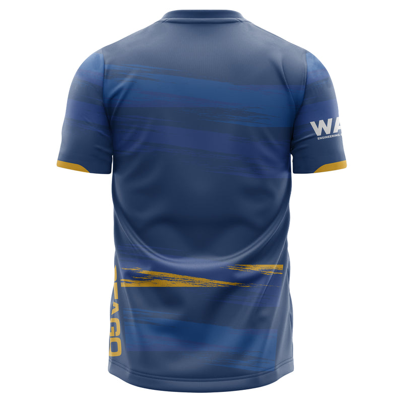 Gilbert Otago Rugby 25 Replica Training Tee - Mens