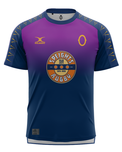 Gilbert Otago Rugby 26 Replica Captains Run Tee MENS