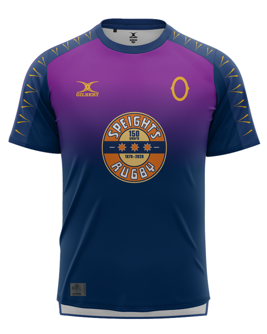 Gilbert Otago Rugby 26 Replica Captains Run Tee MENS