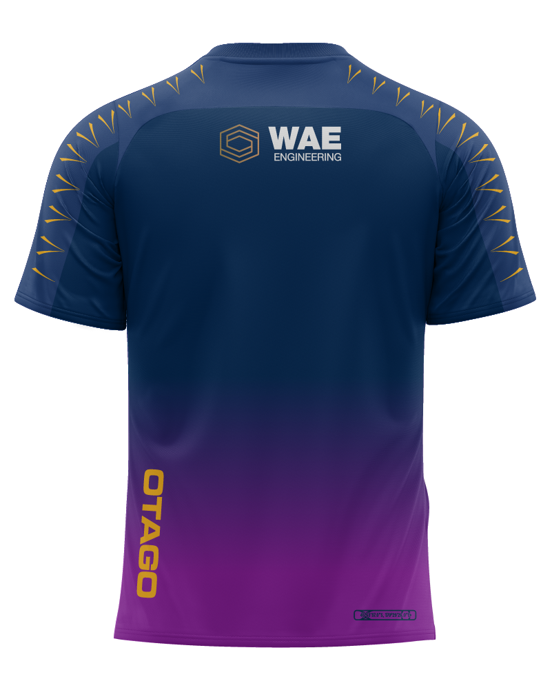 Gilbert Otago Rugby 26 Replica Captains Run Tee MENS