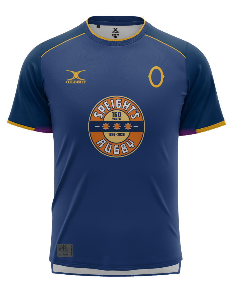 Gilbert Otago Rugby 26 Replica Training Tee - Mens