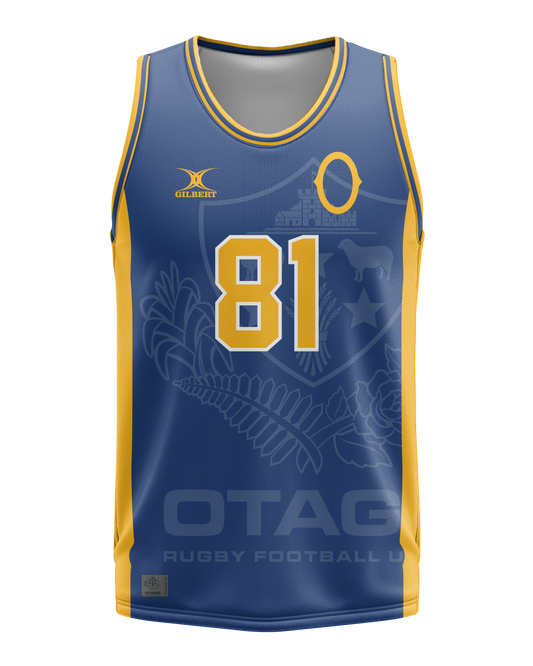 Gilbert Otago Rugby 24 Supporters Basketball Singlet - Junior