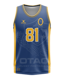 Gilbert Otago Rugby 24 Supporters Basketball Singlet - Junior