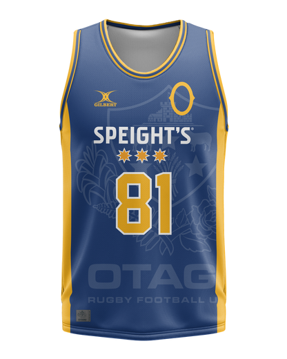 Gilbert Otago Rugby 24 Supporters Basketball Singlet - Mens