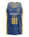 Gilbert Otago Rugby 24 Supporters Basketball Singlet - Mens