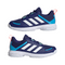 Adidas Womens Ligra 7 Indoor Shoes - Blue/White