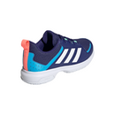 Adidas Womens Ligra 7 Indoor Shoes - Blue/White