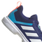 Adidas Womens Ligra 7 Indoor Shoes - Blue/White