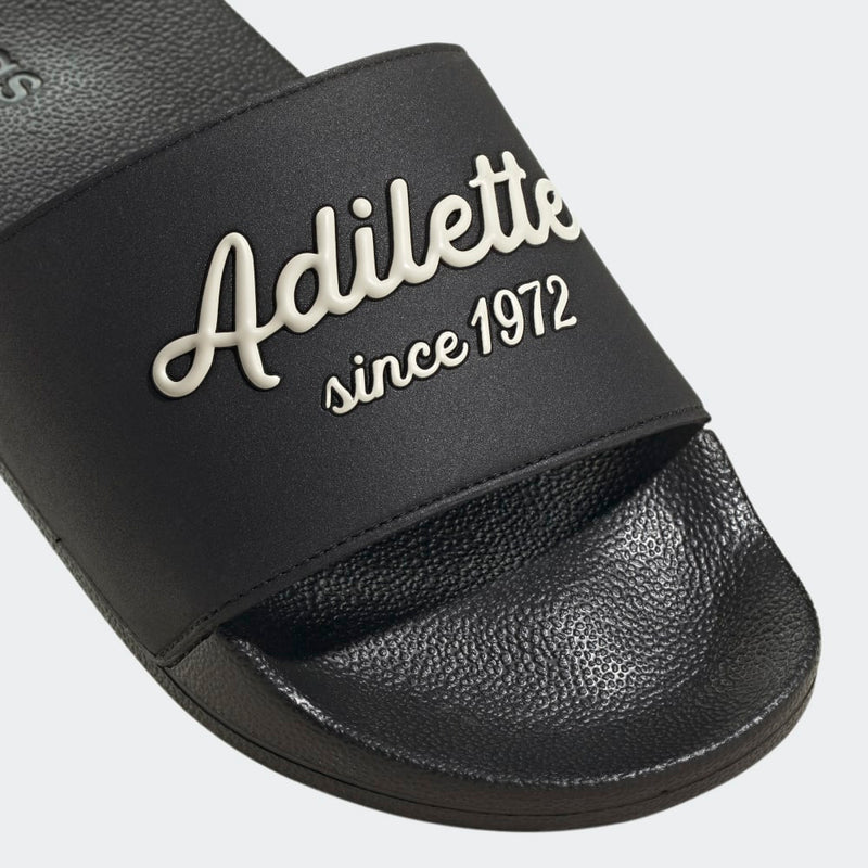 Adidas Adilette Unisex Shower Slide - Black/White
