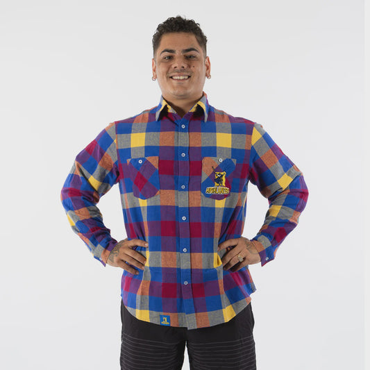 NZ Highlanders 'Lumberjack' Flannel Shirt