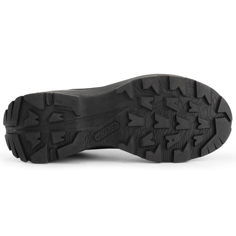 Hi-Tec Mens Crest WP - Black/Charcoal