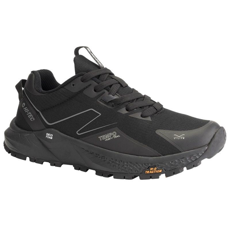 Hi-Tec Womens Geo Tempo - Triple Black