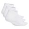 Adidas Thin and Light Sportswear Low-Cut Socks 3 Pairs - White