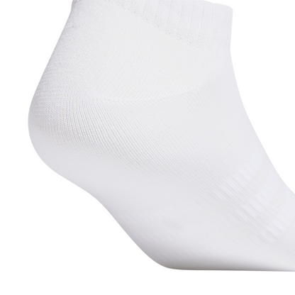 Adidas Thin and Light Sportswear Low-Cut Socks 3 Pairs - White