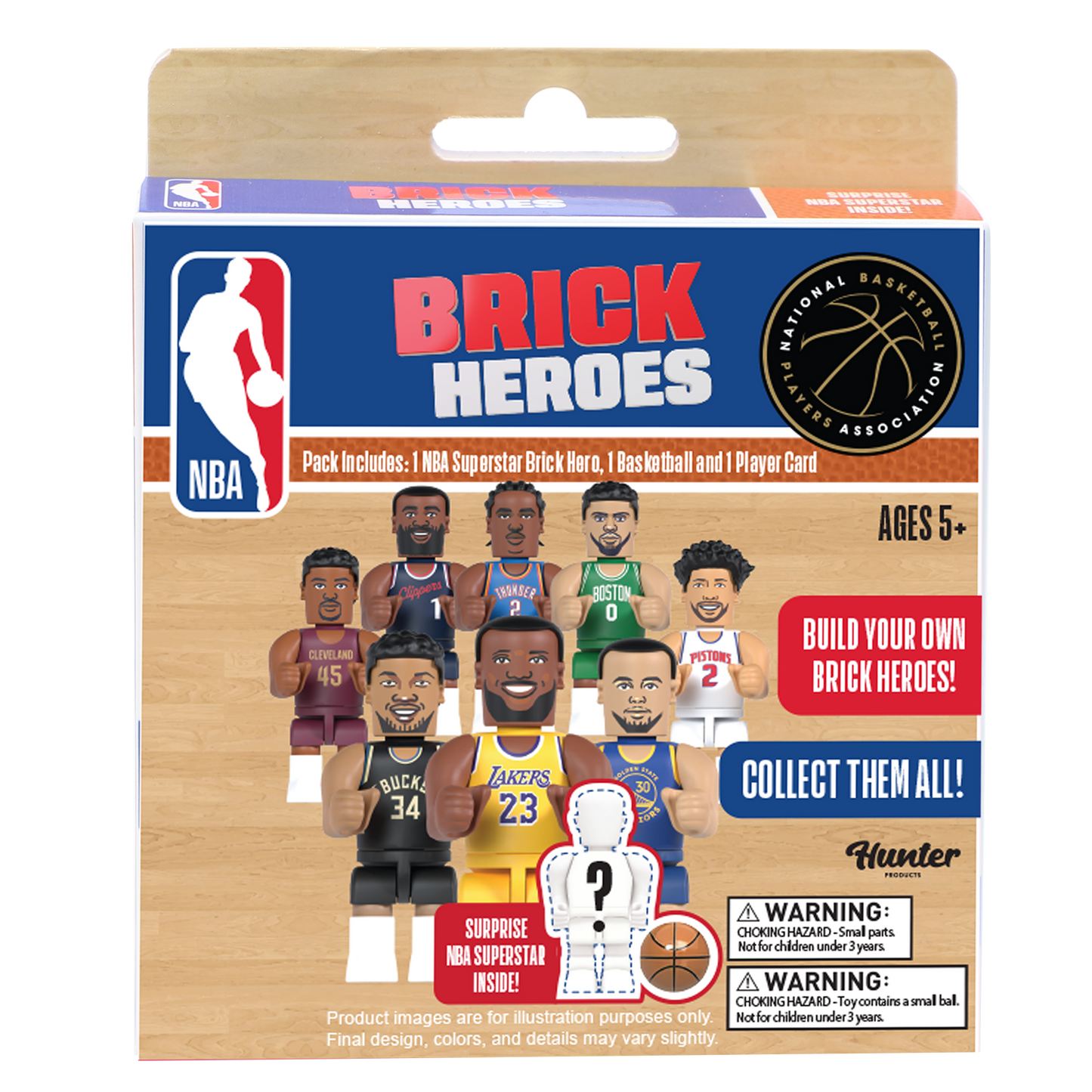 NBA Brick Heroes Blind Box - Assorted