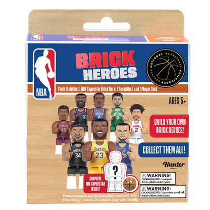 NBA Brick Heroes Blind Box - Assorted