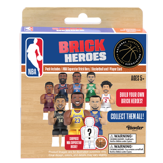 NBA Brick Heroes Blind Box - Assorted