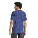 Adidas Mens Training Essentials Stretch Training T-Shirt - Dark Blue/Black/White