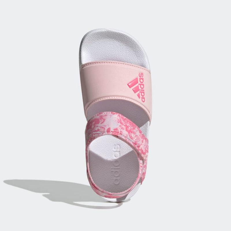 Adidas Kids Adilette Sandal - Pink/White