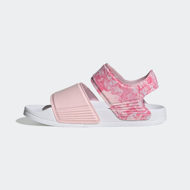 Adidas Kids Adilette Sandal - Pink/White