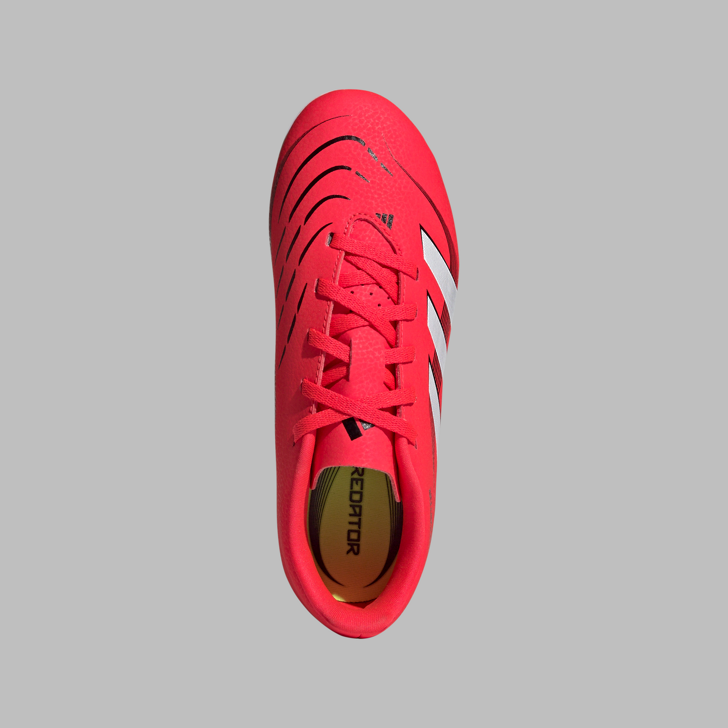 Adidas Kids Predator Club Firm/Multi-Ground Boots -Lucid Red/White