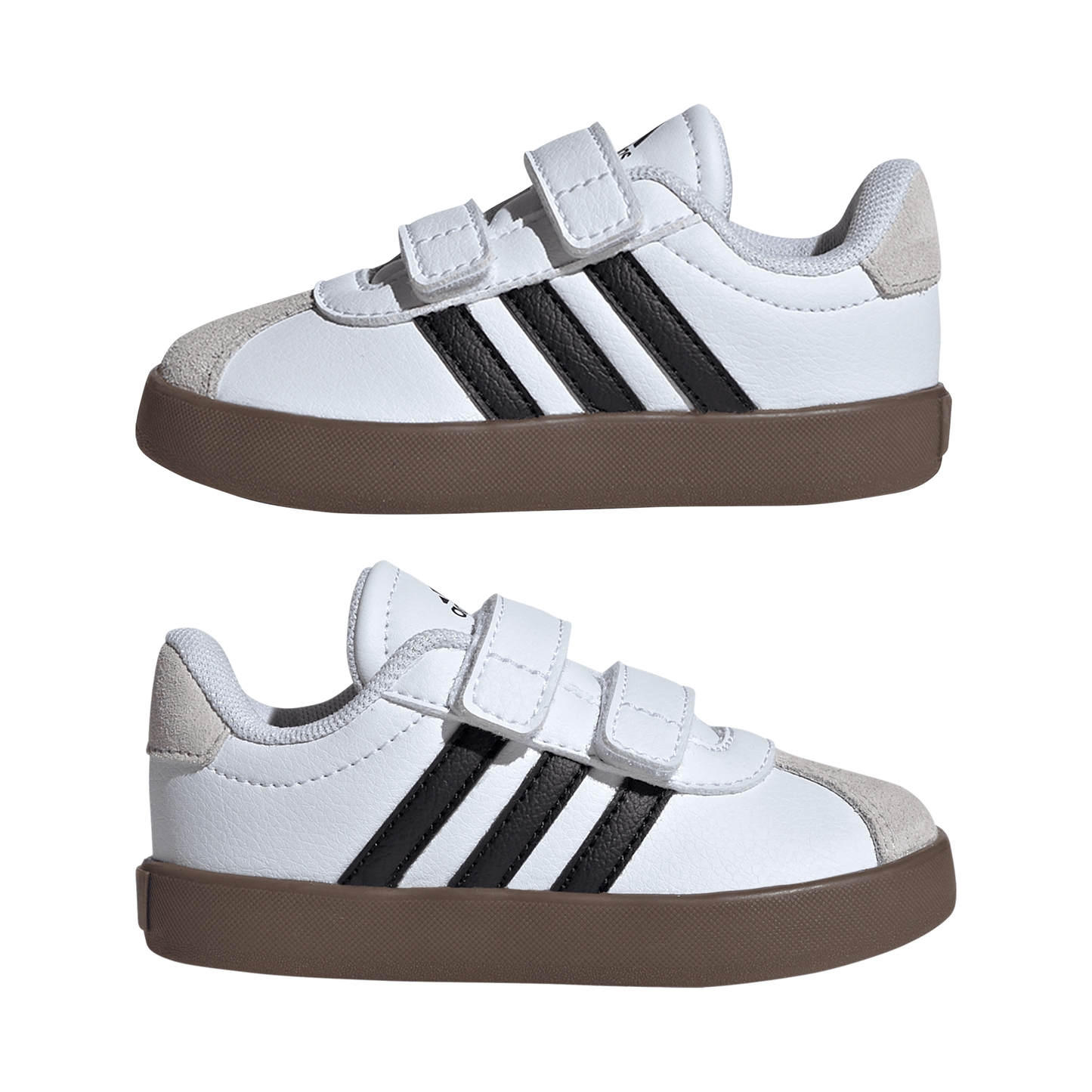 Adidas VL Court 3.0 Shoes Kids - White/Black/Grey