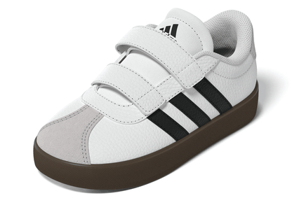 Adidas VL Court 3.0 Shoes Kids - White/Black/Grey