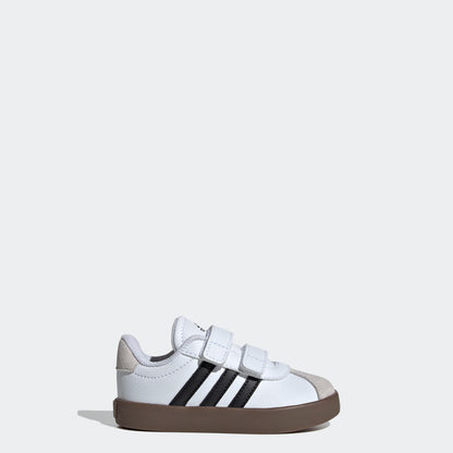 Adidas VL Court 3.0 Shoes Kids - White/Black/Grey
