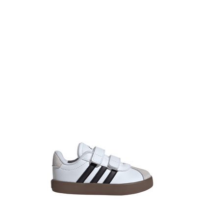 Adidas VL Court 3.0 Shoes Kids - White/Black/Grey