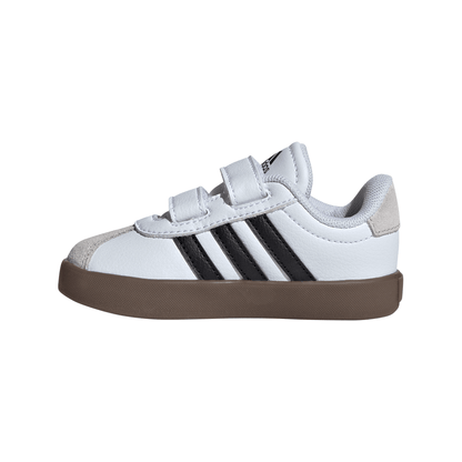 Adidas VL Court 3.0 Shoes Kids - White/Black/Grey