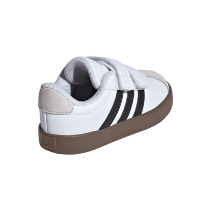 Adidas VL Court 3.0 Shoes Kids - White/Black/Grey