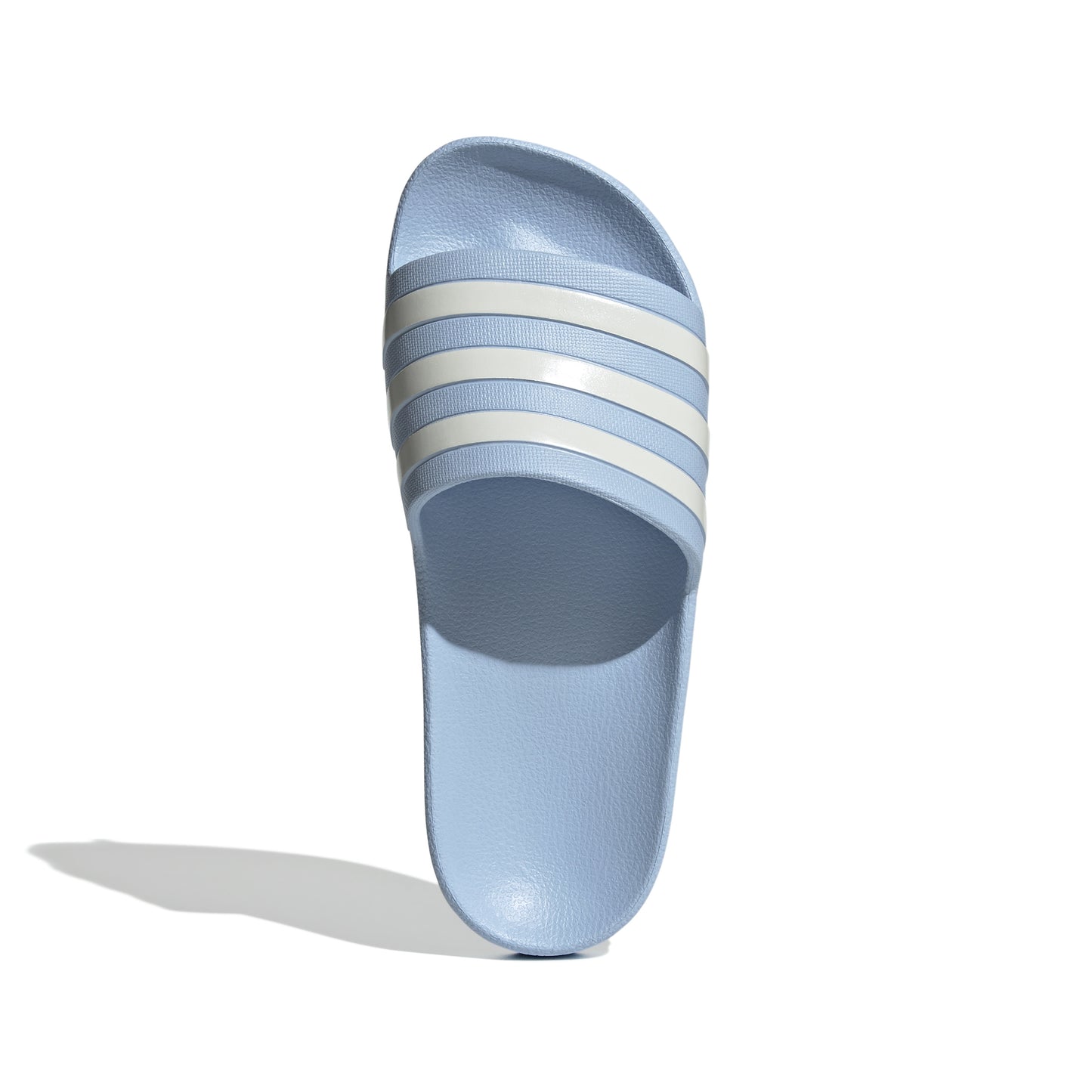 Adidas Womens Adilette Aqua Slides - Glow Blue