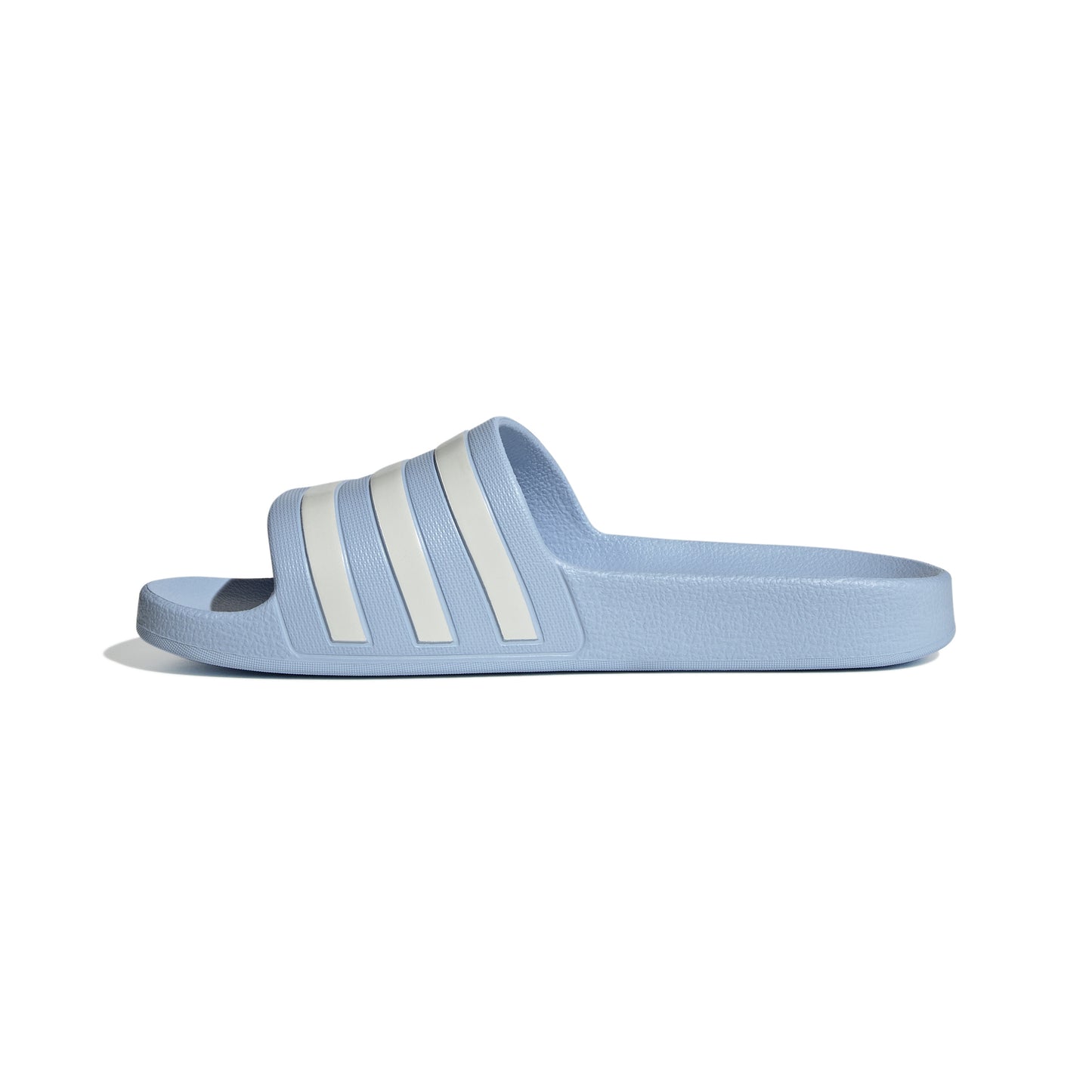 Adidas Womens Adilette Aqua Slides - Glow Blue