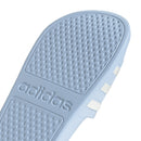 Adidas Womens Adilette Aqua Slides - Glow Blue