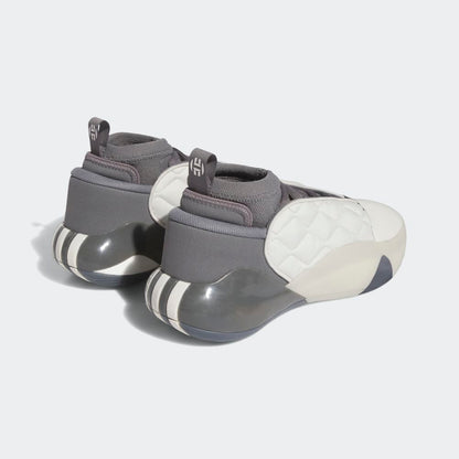 Adidas Mens Harden Volume 7 Basketball Shoes - Orbit Grey / Chalk White / Grey Four