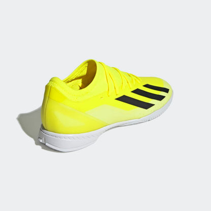 Adidas X Crazyfast League Indoor Boots - Yellow/Black/White