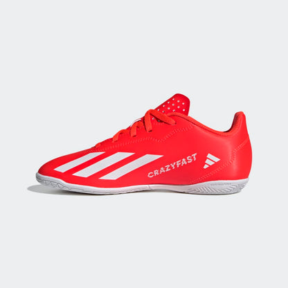 Adidas Kids X Crazyfast Club Indoor Boot - SolRed/White