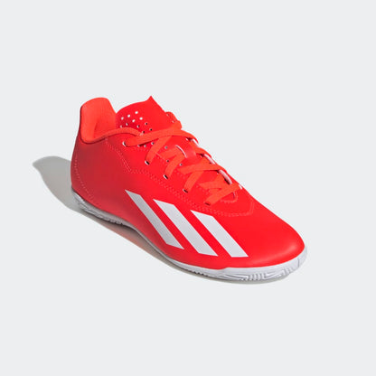 Adidas Kids X Crazyfast Club Indoor Boot - SolRed/White