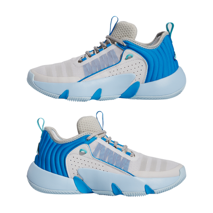 Adidas Mens Trae Unlimited Basketball Shoes - Grey/Grey/Blue