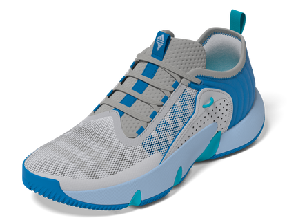 Adidas Mens Trae Unlimited Basketball Shoes - Grey/Grey/Blue