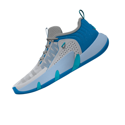 Adidas Mens Trae Unlimited Basketball Shoes - Grey/Grey/Blue