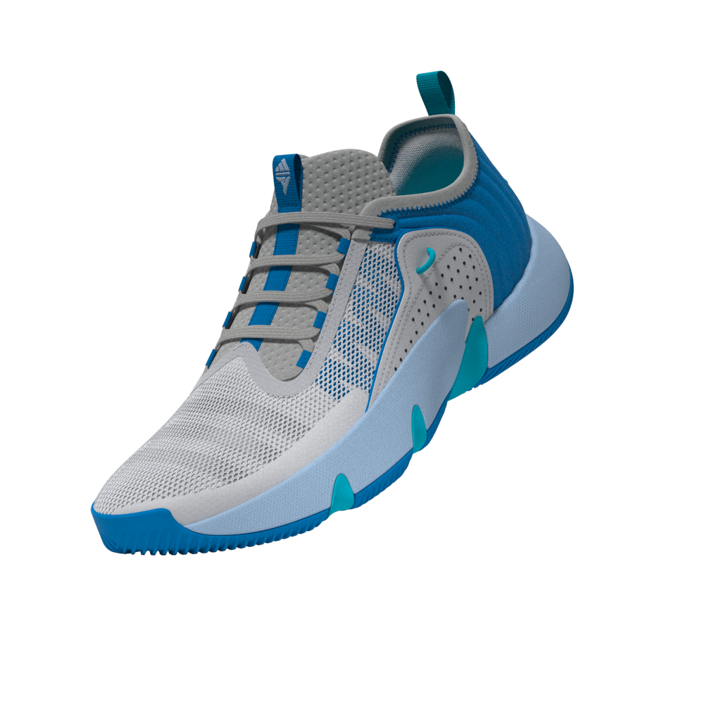 Adidas Mens Trae Unlimited Basketball Shoes - Grey/Grey/Blue