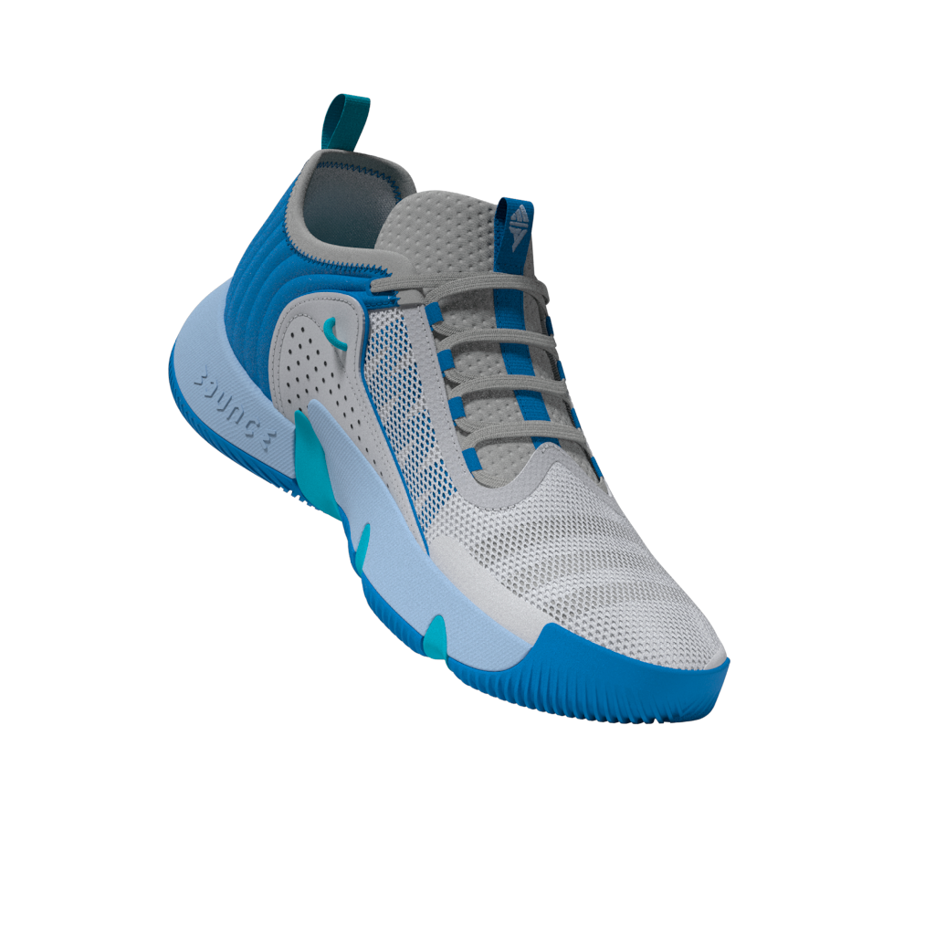 Adidas Mens Trae Unlimited Basketball Shoes - Grey/Grey/Blue