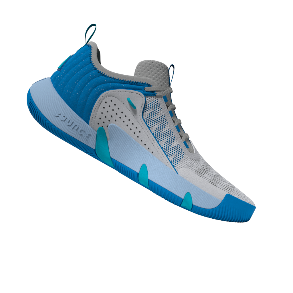 Adidas Mens Trae Unlimited Basketball Shoes - Grey/Grey/Blue