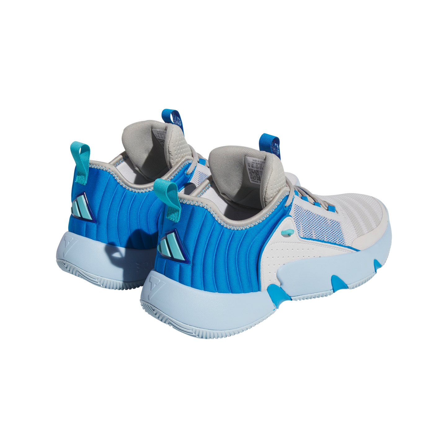 Adidas Mens Trae Unlimited Basketball Shoes - Grey/Grey/Blue