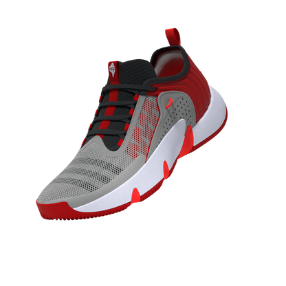 Adidas Mens Trae Unlimited Basketball Shoes - Grey/Carbon/Scarlet