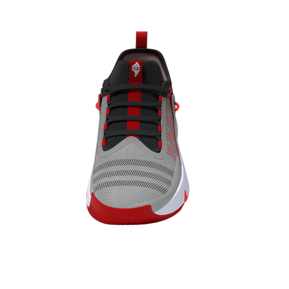 Adidas Mens Trae Unlimited Basketball Shoes - Grey/Carbon/Scarlet